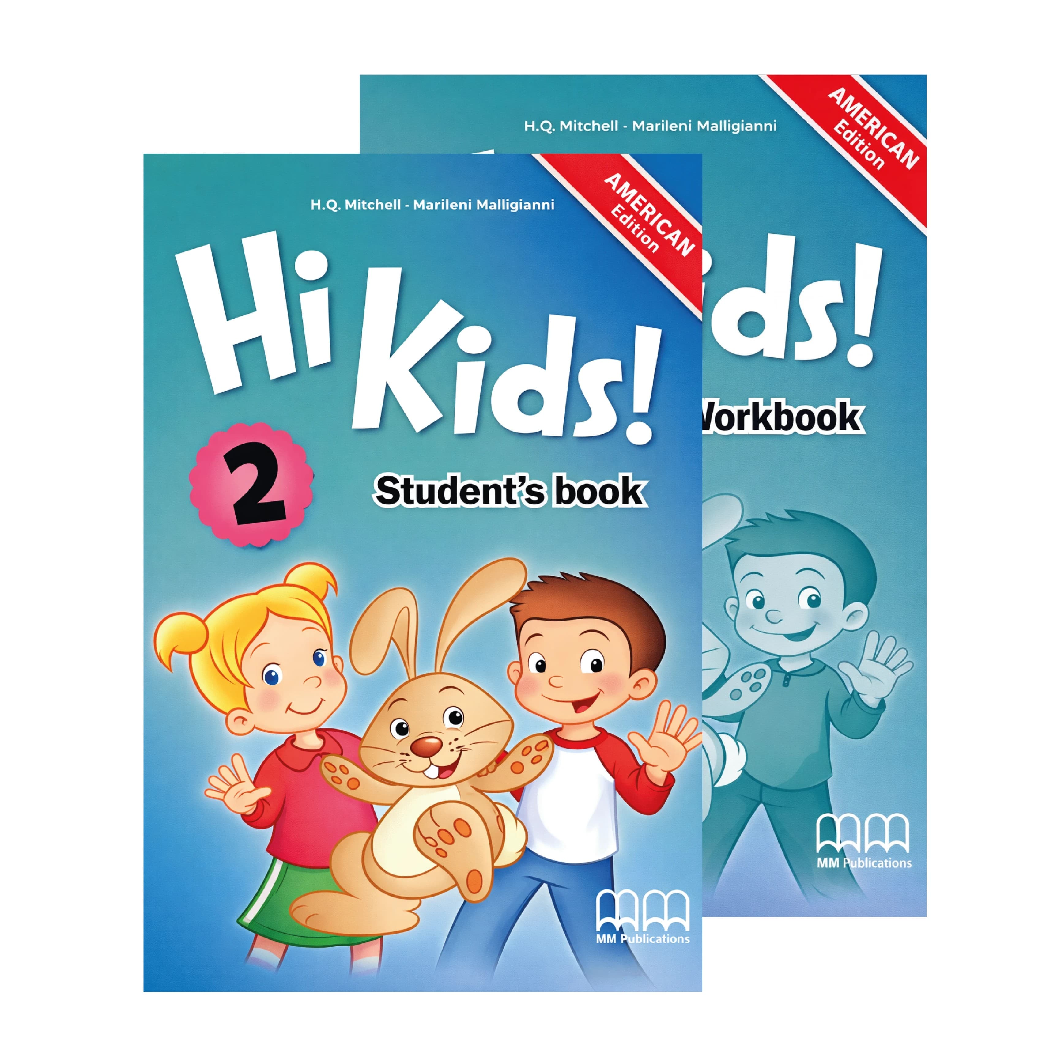 HI KIDS 2 STUDENT’S BOOK & WORKBOOK - INICIAL 4 AÑOS