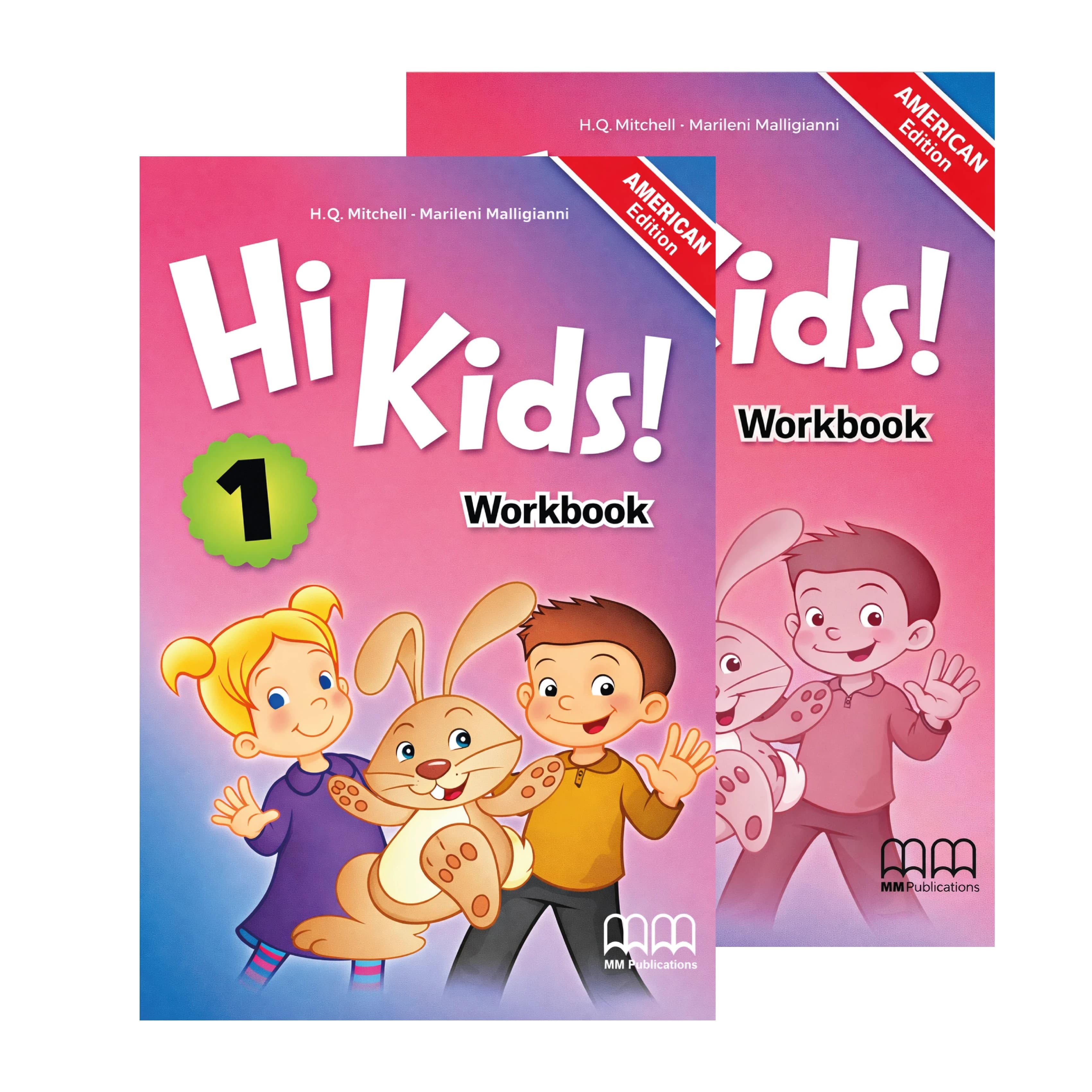 HI KIDS 1 STUDENT’S BOOK & WORKBOOK - INICIAL 3 AÑOS
