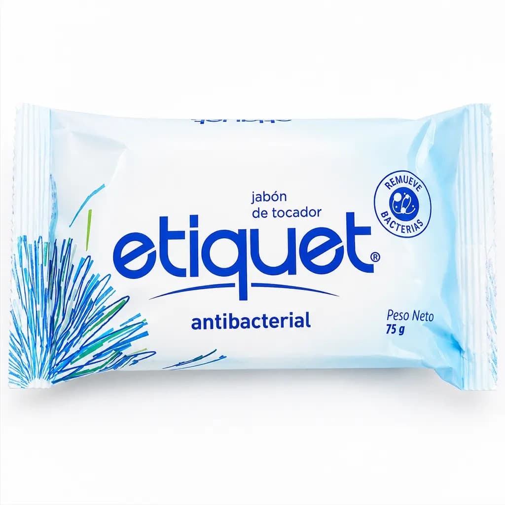 JABON ETIQUET ANTIBACTERIAL