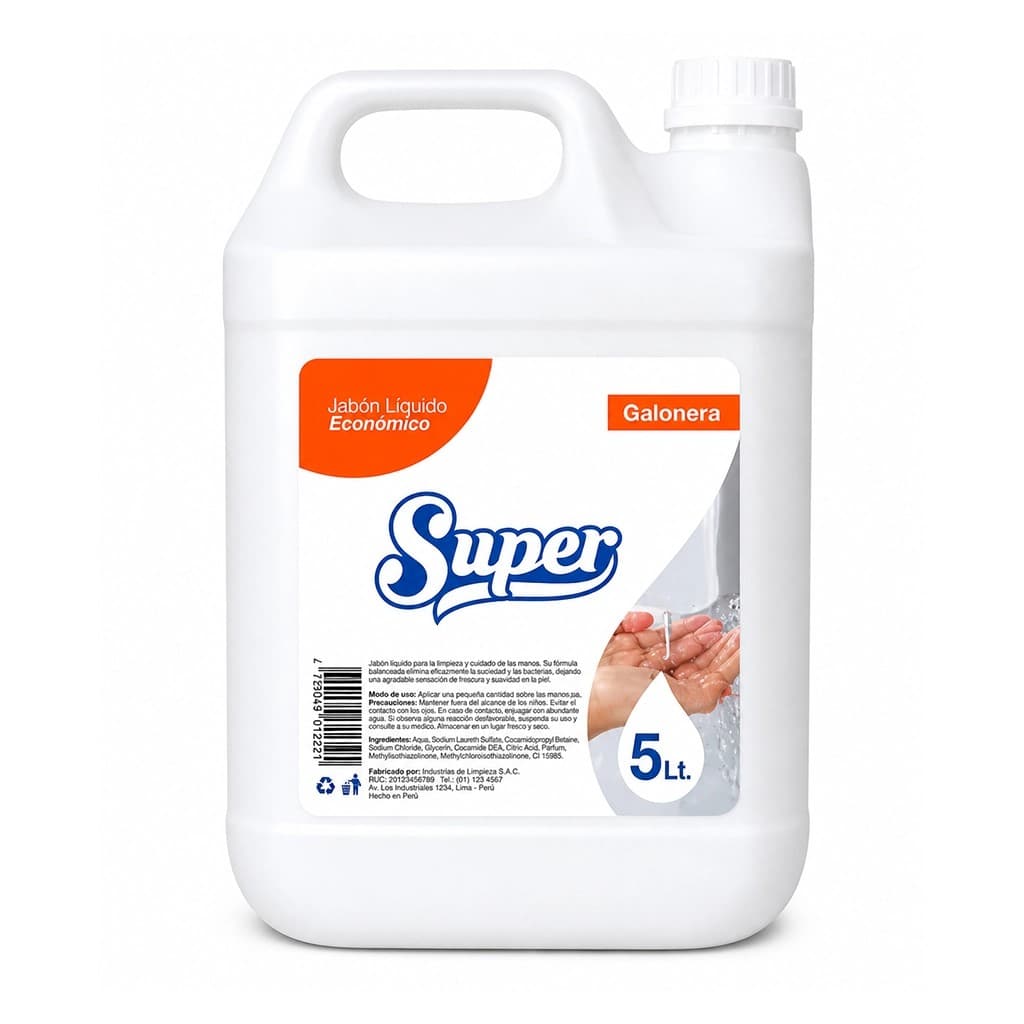JABON LIQUIDO (5LTS) - SUPER