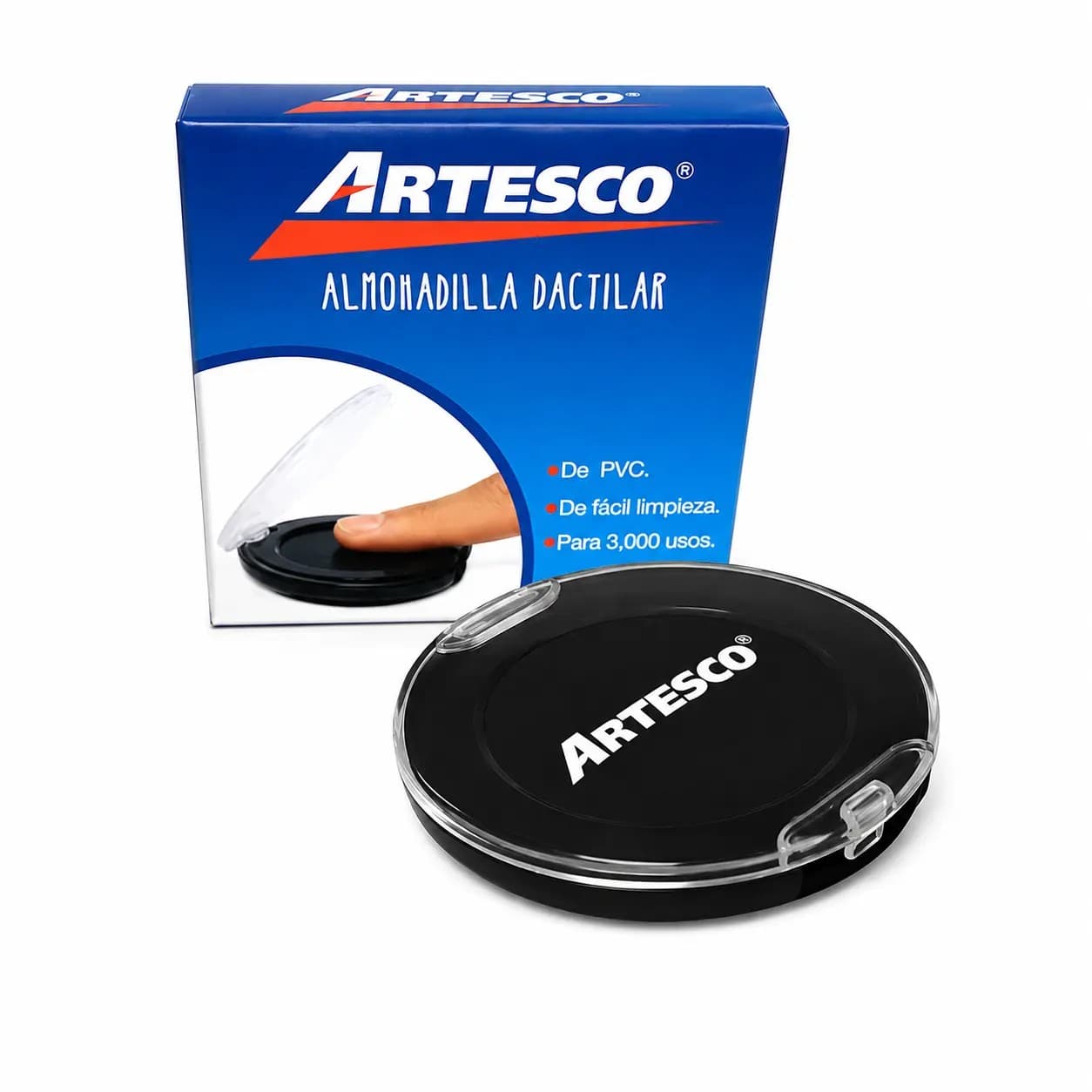 ALMOHADILLA DACTILAR ARTESCO (HUELLERO)
