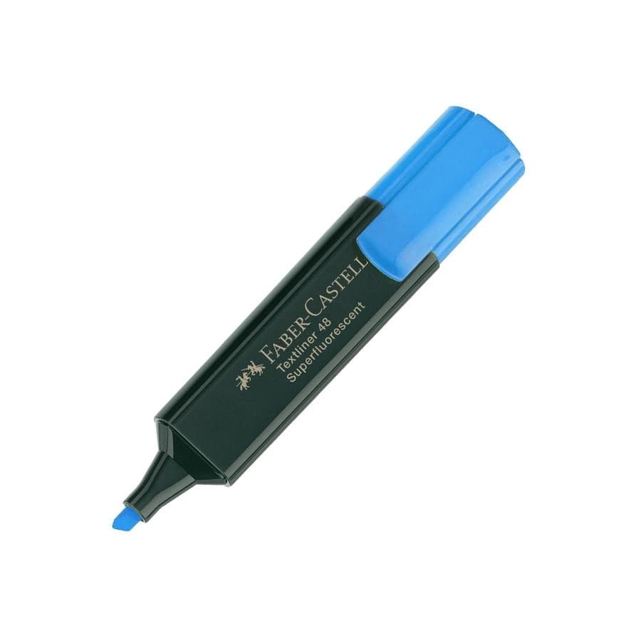 RESALTADOR CELESTE FABER CASTELL